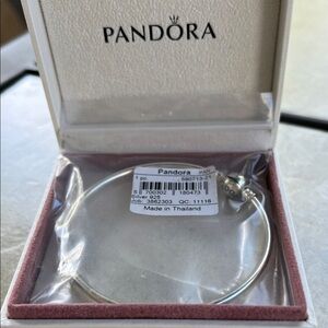 Pandora Classic Silver Charm Bracelet
